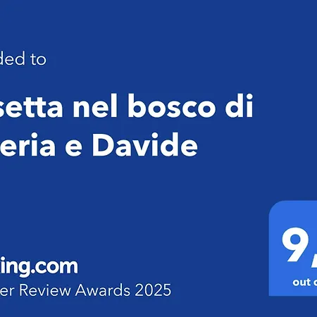 Casetta Nel Bosco Di Valeria E Davide *
